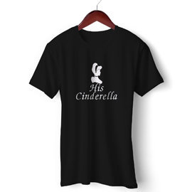 His Cinderella | Unisex Cotton T Shirt | Round Neck Regular Fit